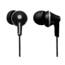Panasonic Ergofit In-ear Earbuds- Black RP-HJE125-K