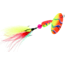 Panther Martin 4PMUVM-COB FishSeeUV In-Line Spinner, #4, 1/8oz, Chartreuse/Orange/Blue, 4PMUVM-COB
