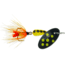 Panther Martin Classic Patterns In-Line Spinner, #2, 1/16 oz, Spotted Fly Black & Yellow, 2PMSPF-BY
