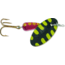Panther Martin Classic Patterns In-Line Spinner, #6, 1/4oz, Salamander Black, 6PMRSAL-B
