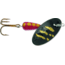 Panther Martin Classic Regular In-Line Spinner, #1, 1/32oz, Black Zebra, 1PMR-BZ