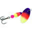 Panther Martin FishSeeUV In-Line Spinner, #2, 1/16 oz Chartreuse/Orange/Purple, 2PMUV-COP