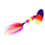 Panther Martin FishSeeUV In-Line Spinner, Number 9, 3/8 oz Chartreuse/Orange/Purple, 9PMUVM-COP
