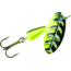 Panther Martin FishSeeUV Vibrant Image In-Line Spinner, #4, 1/8 oz, Black & Chartreuse, 4PMVIUV-VIBC