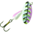 Panther Martin FishSeeUV Vibrant Image In-Line Spinner, #6, 1/4 oz, Pink & White, 6PMVIUV-VIPW