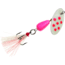 Panther Martin Flash-A-Bou Go-Glo In-Line Spinner, #2, 1/16 oz Pink &amp; White, 2PMGGFPW