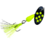 Panther Martin Flash-A-Bou Go-Glo In-Line Spinner, #2, 1/16oz, Black &amp; Chartreuse, 2PMGGFBCH