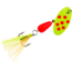 Panther Martin Flash-A-Bou Go-Glo In-Line Spinner #4, 1/8 oz, Chartreuse Orange, 4PMGGFCHO