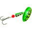 Panther Martin Hammered UV In-Line Spinner, #12 7/16 oz, Green &amp; Chartreuse, 12PMSSTUVHMHMGCT