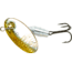 Panther Martin Holographic Deluxe In-Line Spinner #9, 3/8oz, Holographic Silver & Gold, 9PMHD-SGH