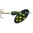 Panther Martin In-Line Spinner, #1, 1/32oz, Spotted Black, 1PMSP-B