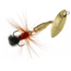Panther Martin Willow Strike Metal Fly, Gold & Orange, Size 6, 6PMWSMF-GO
