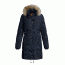 Parajumpers Light Long Bear Parka - Women's, Blue-Black, Extra Small, 17WMPWJCKHF33-560-XS