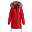 Parajumpers Long Bear Insulated Urban Jacket - Womens, Scarlet, Extra Small, 18WMPWJCKMA33-723-XS