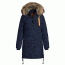 Parajumpers Long Bear Lapin Fur Parka - Women's, Marine, Medium, 17WMPWJCKMA43-512-M