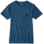 Patagonia '73 Logo Recycled Poly Pocket Responsibili-Tee - Men's-Glass Blue-X-Small