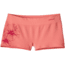 Active Mesh Boy Shorts - Womens-Waterflower Graphic/Pickled Pink-Large
