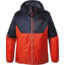 Patagonia Alpine Houdini Jacket - Men's-Navy Blue/Paintbrush Red-X-Large