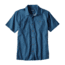 Patagonia Back Step Shirt - Men's-Micro Medusa/Big Sur Blue-Small