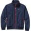 Baggies Jacket - Mens-Navy Blue/Classic Red-Small