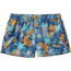 Barely Baggies Shorts - Womens-Neo Tropics/Channel Blue-X-Small