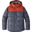 Patagonia Bivy Down Hoody - Boy's-Smolder Blue-Large