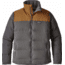 Patagonia Bivy Down Jacket - Men's-Forge Grey/Bear Brown-Medium