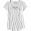 Patagonia Board Short Logo Cotton/Poly Scoop T-Shirt - Women's-White-Medium