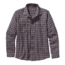 Patagonia Buckshot Long Sleeve Shirt - Mens-Wisdom/Navy Blue-X-Large