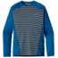 Patagonia Capilene 3 Midweight Long Sleeve Crew - Men's-Sandstone Stripe / Bandana Blue-Small