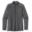 Patagonia Capilene 3 Midweight Long Sleeve Zip-Neck - Men's-Sandstone Stripe / Forge Grey-Small