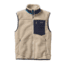 Patagonia Classic Retro-X Vest - Mens-Large-Natural/Navy Blue