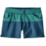 Patagonia Colorblock Stretch Wavefarer Shorts - Women's-Gem Green-2