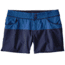 Patagonia Colorblock Stretch Wavefarer Shorts - Women's-Superior Blue-2