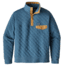 Patagonia Cotton Quilt Snap-T Pullover - Men's -Bay Blue-X-Large