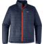 Patagonia Down Shirt - Men's-Navy Blue-Small