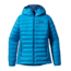 Patagonia Down Sweater Hoody - Women's-Andes Blue-X-Small