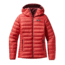 Patagonia Down Sweater Hoody - Womens-Sumac Red-Small