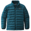 Patagonia Down Sweater Jacket - Boy's-X-Small-Deep Sea Blue