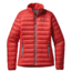 Patagonia Down Sweater - Women's-French Red/Mogul Blue-X-Small