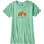 Patagonia Eat Local Upstream Cotton/Poly Responsibili-Tee - Women's-Gravel Heather-Medium