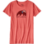 Patagonia Eat Local Upstream Cotton/Poly Responsibili-Tee - Women's-Spiced Coral-Large