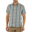 El Ray Short Sleeve Shirt - Mens-Fodder/Navy Blue-Large