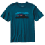 Patagonia Fitz Roy Banner Cotton T-Shirt - Men's -Deep Sea Blue-X-Small