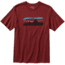 Fitz Roy Banner Cotton T-Shirt - Mens -Drumfire Red-Small