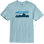 Patagonia Fitz Roy Banner Cotton T-Shirt - Men's -Tubular Blue-Large