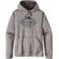 Patagonia Fitz Roy Crest Polycycle Hoody - Men's-Feather Grey/Big Sur Blue-X-Large
