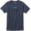 Fitz Roy Crest T-Shirt - Mens-Navy Blue-Small