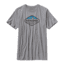 Patagonia Fitz Roy Crest T-Shirt - Mens-Heather Grey-X-Large