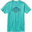 Fitz Roy Crest T-Shirt - Mens-Howling Turquoise-Large